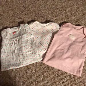 3 pk infant sleep sack bundle Carter’s/ garanimals